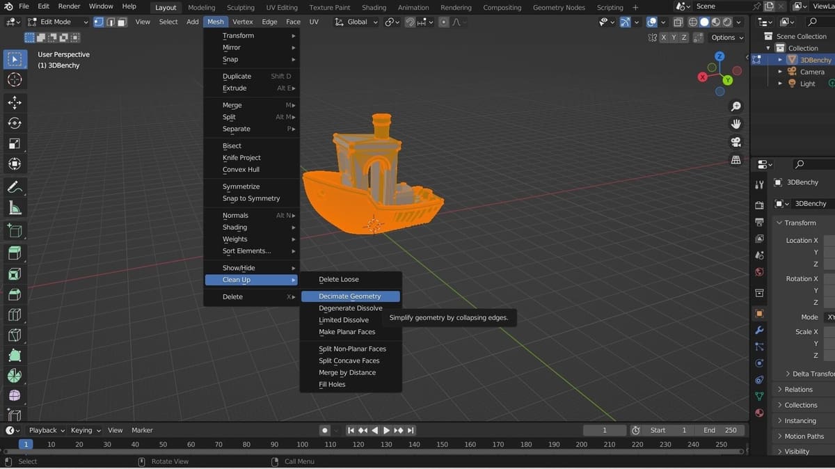 Blender has plenty of tools to fix different issues in your meshes, depending on the goal