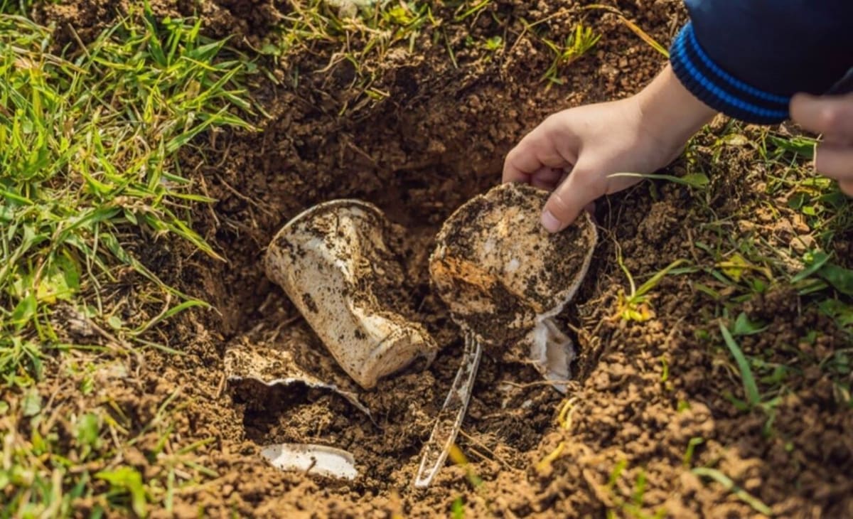 ABS plastic takes much longer than PLA plastic to biodegrade