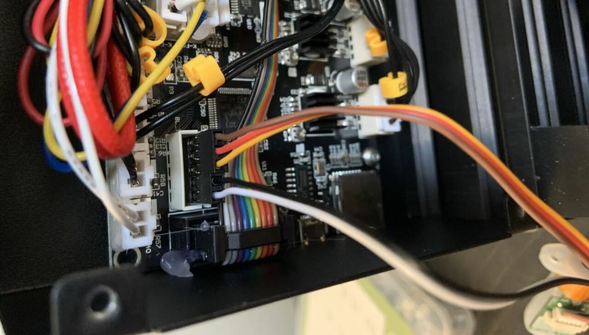 The Creality V4.2.2 mainboard has ports for a Z probe like a BLTouch
