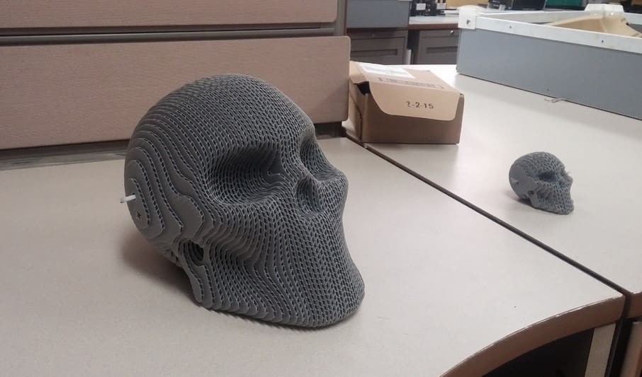Image of: Layered Skull