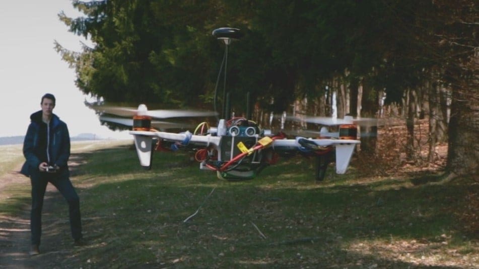 This nifty little quadcopter is smarter than it looks!
