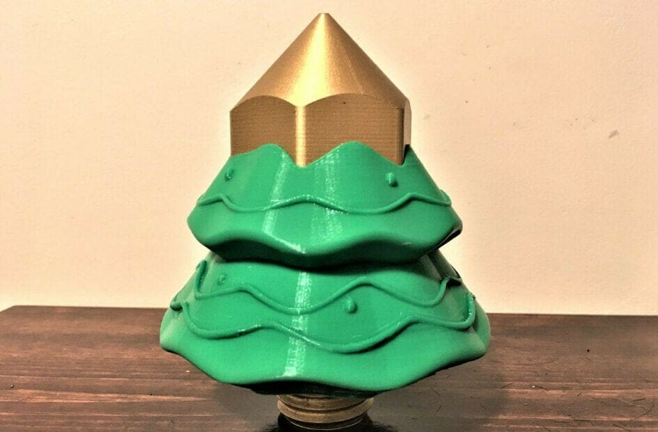 Rockin' around the nozzle Christmas tree