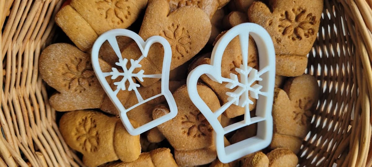 Image of: 7. Snowflake Mittens