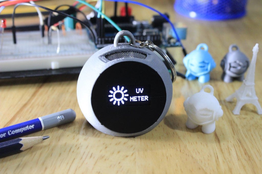 Photo de Projet Arduino: Radiomètre UV et éthylotest