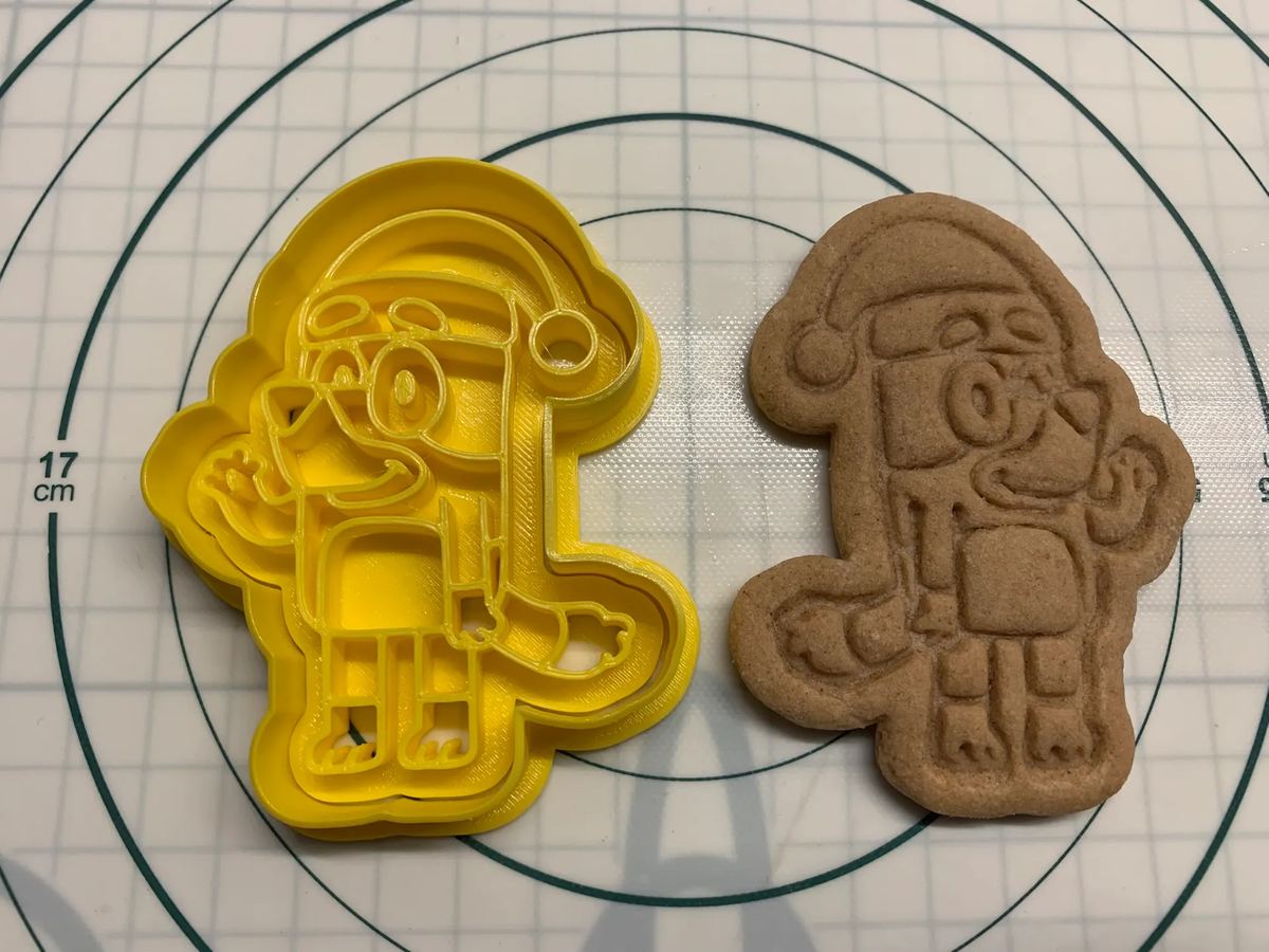 Image of: 11. Bluey Christmas Cookie