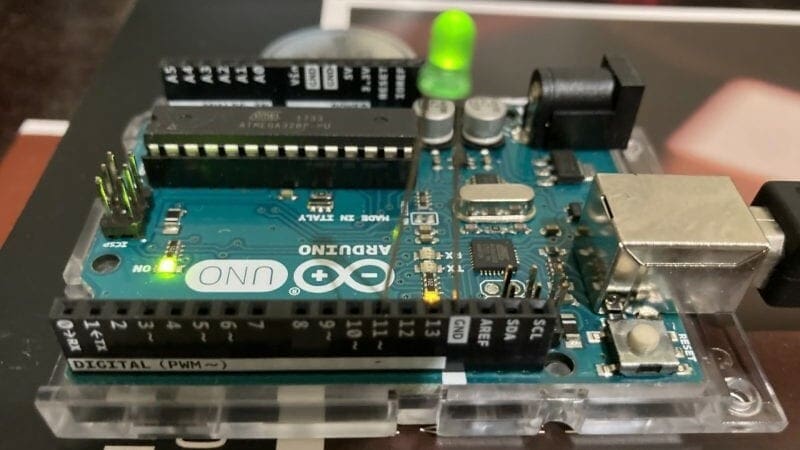The I/O ports on a microcontroller communicate with other devices