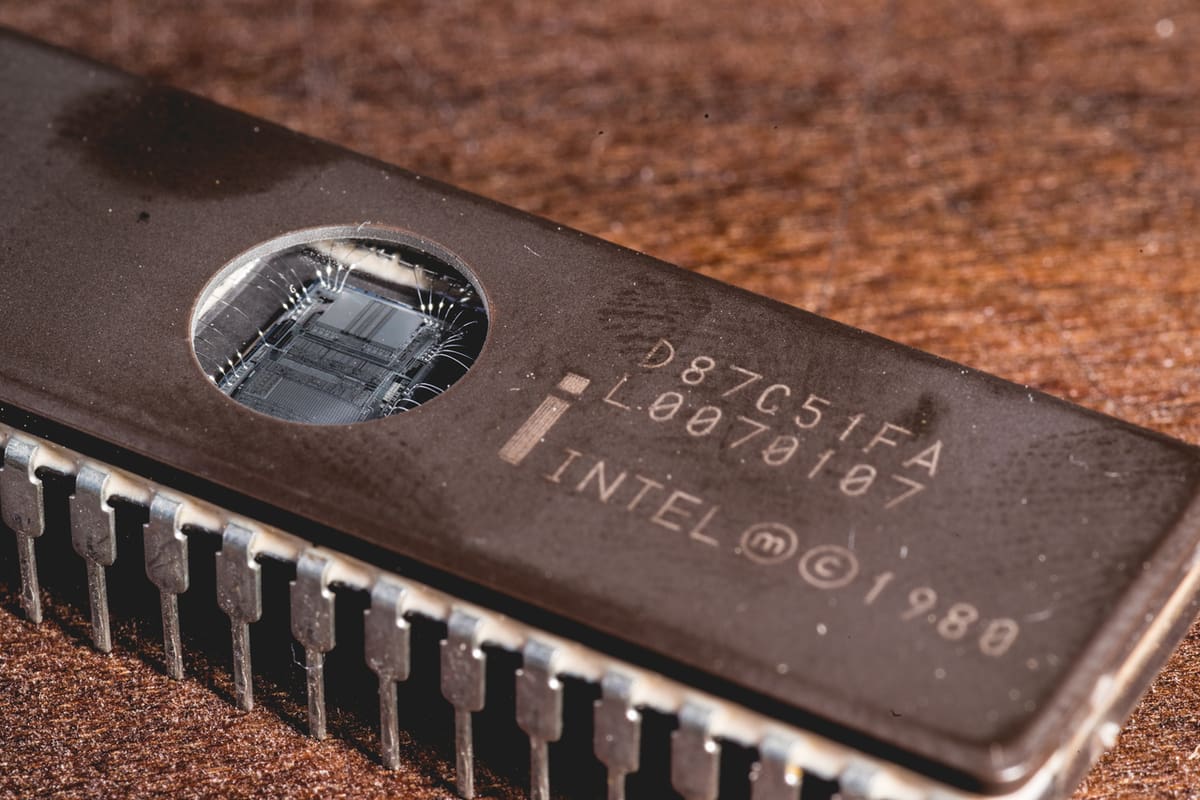 There are almost 50,000 transistors present in the Intel 8051 microcontroller