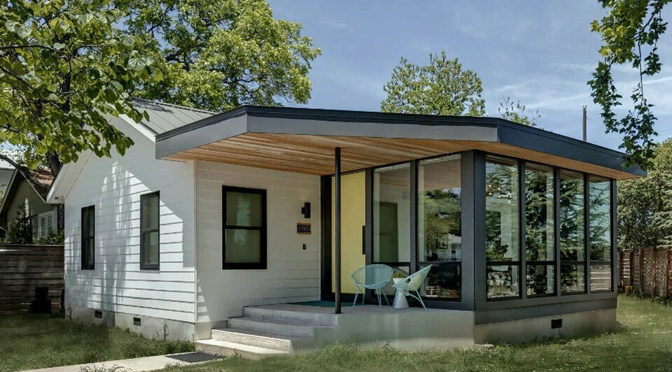This house is not only beautiful, but also sustainable