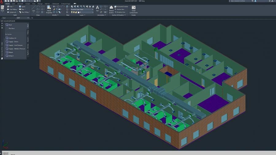 Although present, AutoCAD's 3D modeling tools leave much to be desired