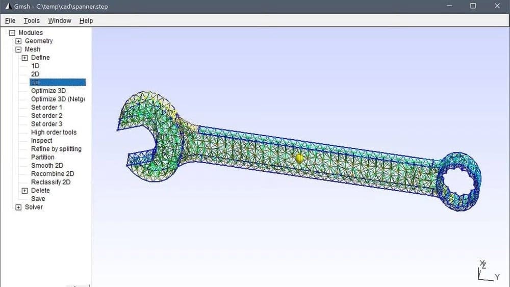 Working in a mesh can be useful for many applications