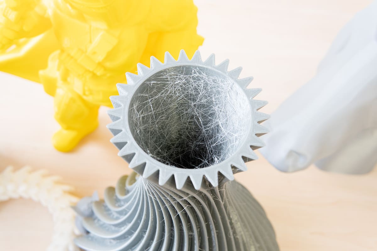 Image of 3D Printing Troubleshooting: 3D Printing Problems & Solutions (FDM & Resin): Web-like Strings Cover the Print (Stringing)