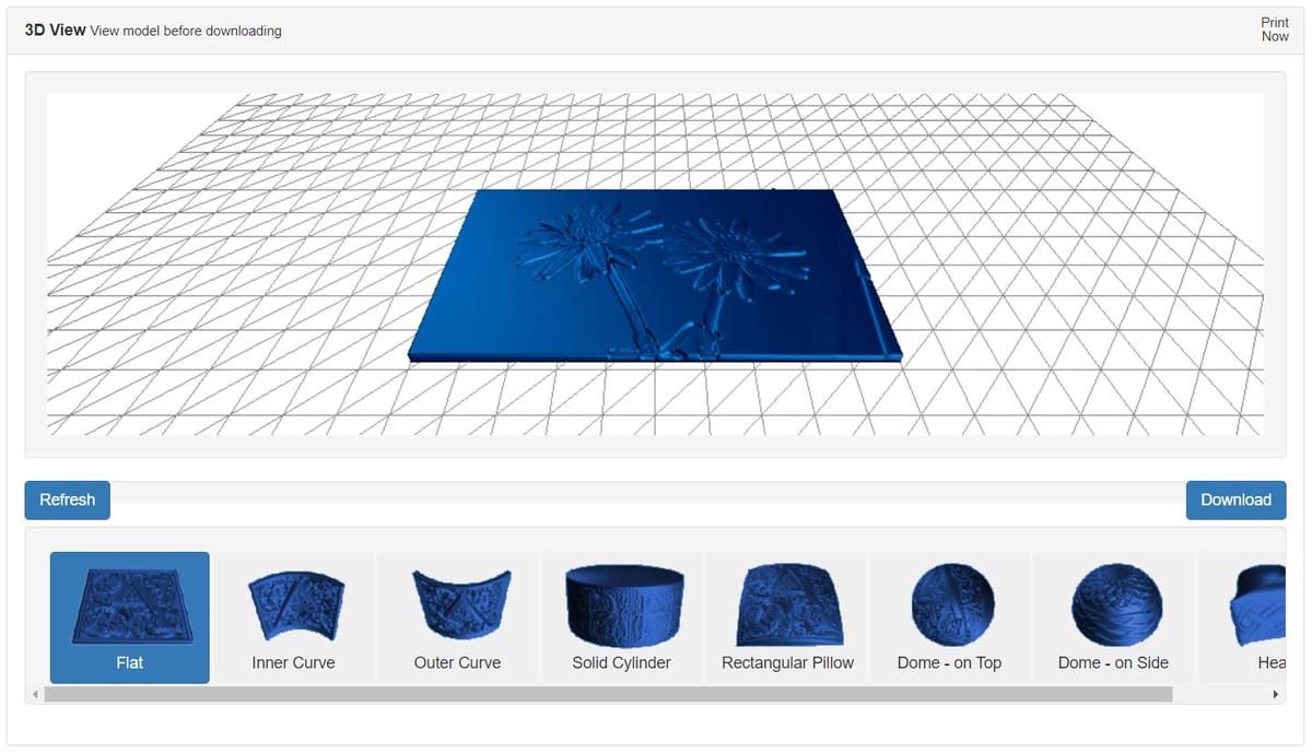 Photo de: Image to Lithophane