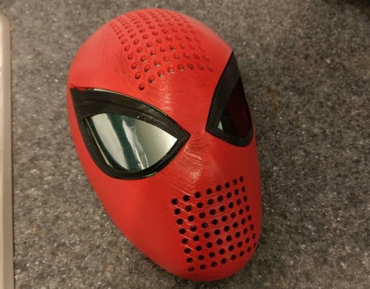 The Spider-Man mask is a great way to give yourself a cool identity