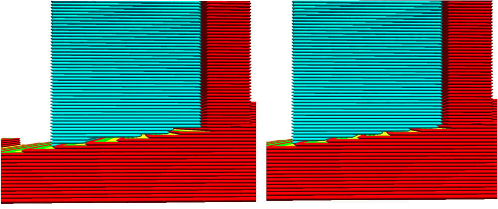 Two stair step height examples