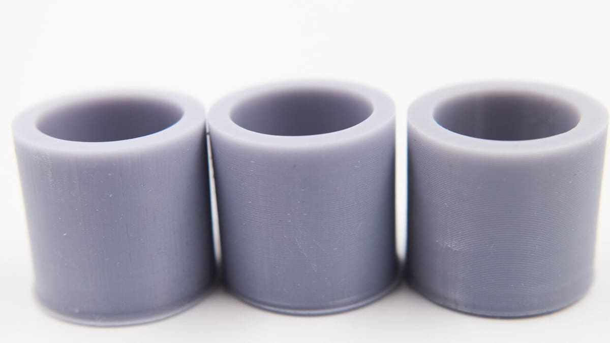 The higher the layer height, the coarser the surface finish of your 3D printed objects