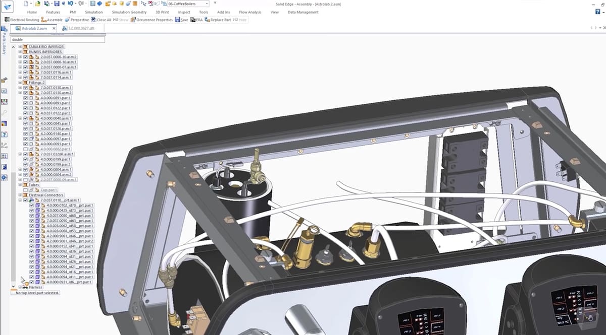 Imagen de Programas CAD para profesionales e ingenieros: Solid Edge 2023