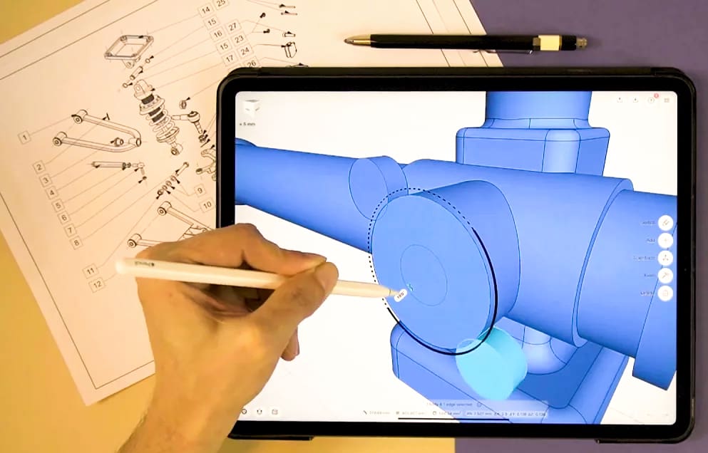 Imagen de Programas CAD para profesionales e ingenieros: Shapr3D