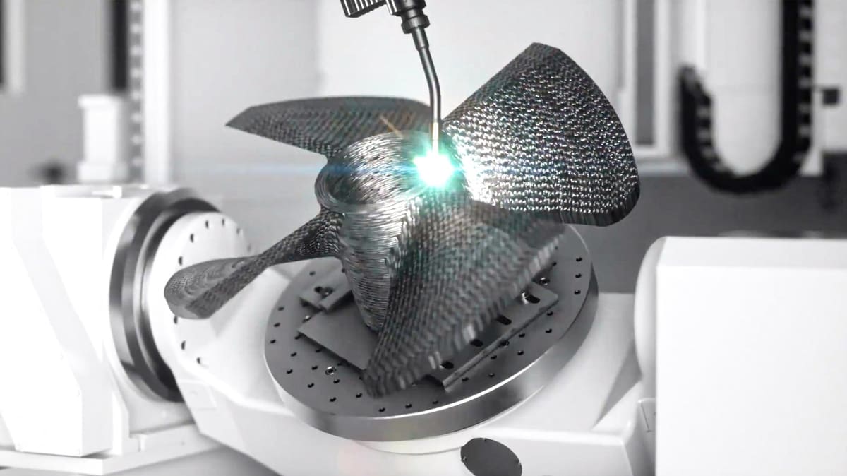 Image of Complete Overview of the Types of 3D Printers: Wire Directed Energy Deposition