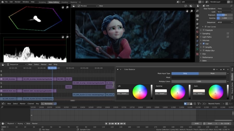 Blender offers more than 3D modeling: it's an entire software solution for animation and game design