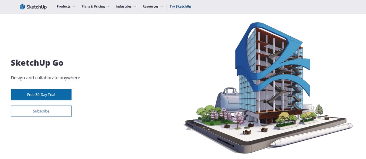 Image of SketchUp Free Download: SketchUp Go