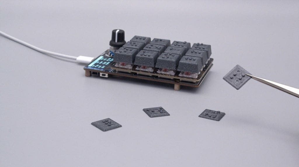 Keycaps have commands like 