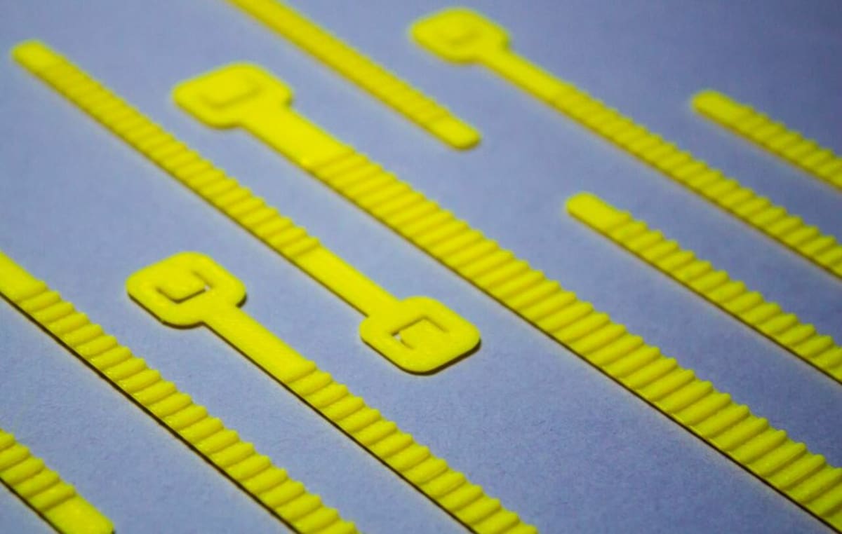 You can 3D print your own zip ties