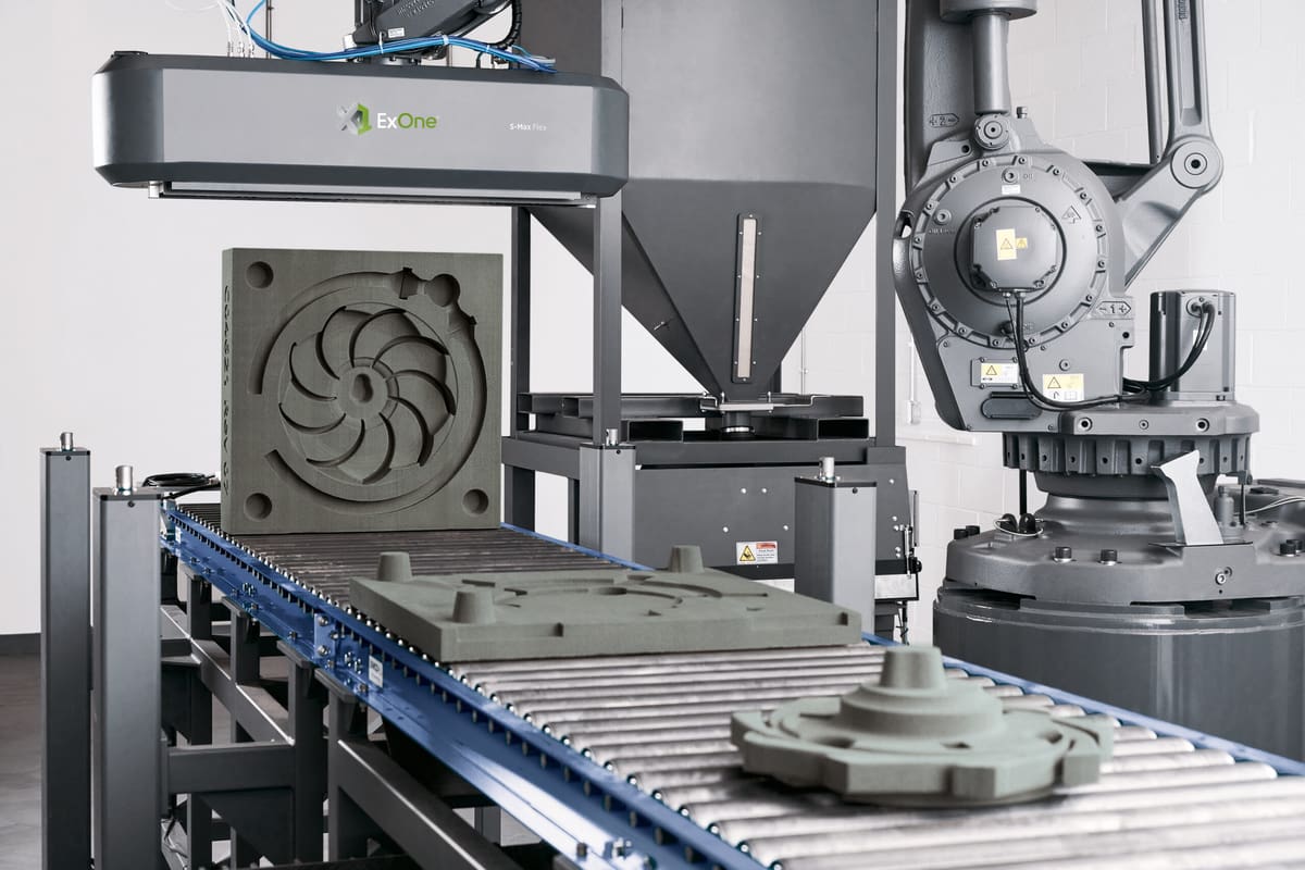 Image of New Professional 3D Printers: ExOne Launches S-Max Flex&nbsp;Sand Printing System
