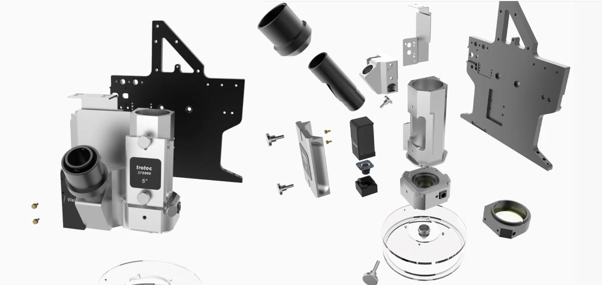 Image of Metal Laser Cutters / Metal Laser Cutting Machines: Parts of a Metal Laser Cutter