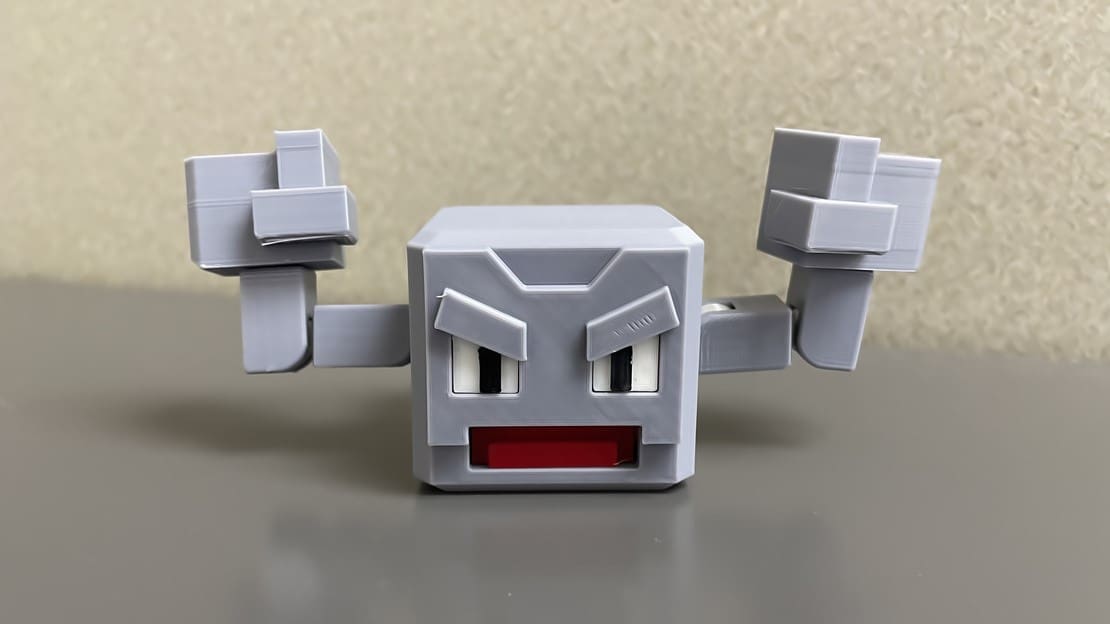 Geodude has never looked quite so blocky