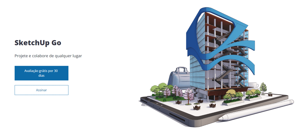 Foto de Baixar SketchUp / SketchUp&nbsp;gratuito: SketchUp Go para hobistas