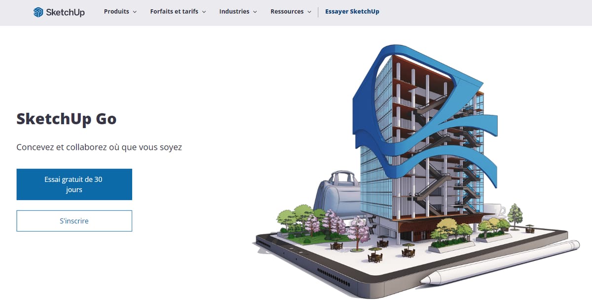 Photo de Télécharger SketchUp&nbsp;gratuit: SketchUp Go