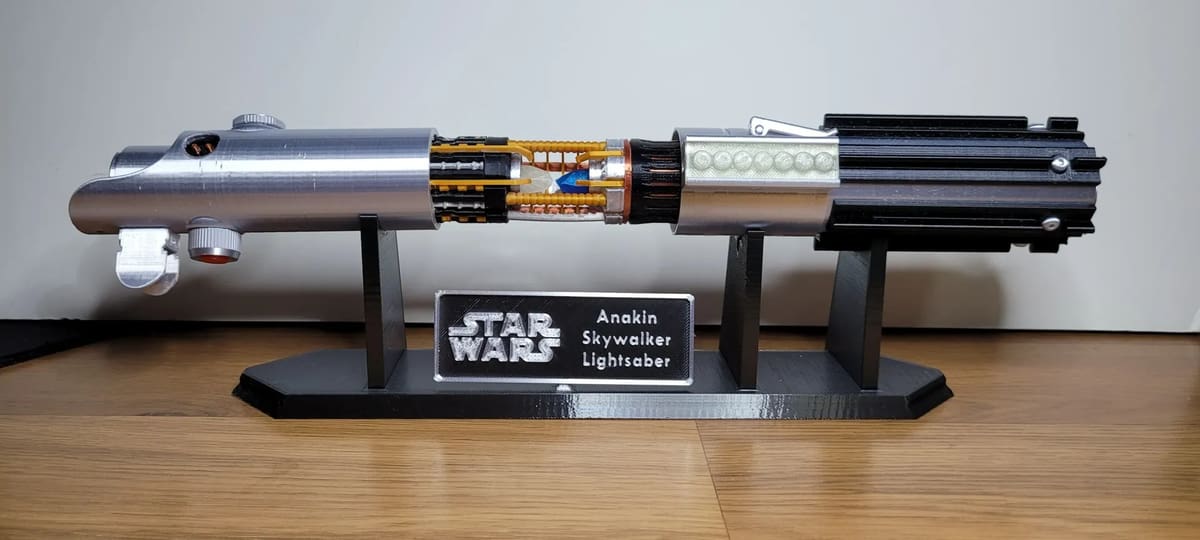 This impressive model comes with a custom display stand and plaque