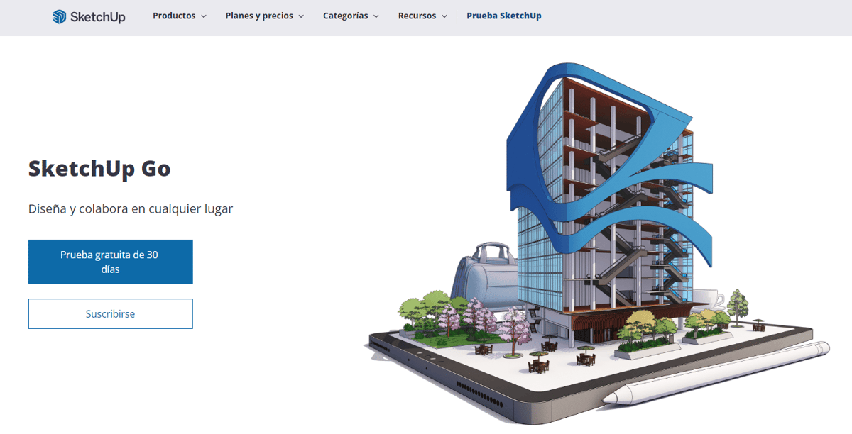 Imagen de Descargar SketchUp gratis: SketchUp Go
