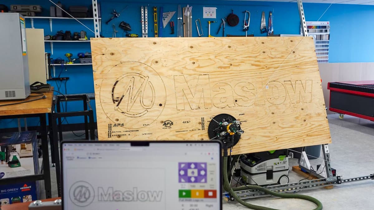 Bild von Die besten CNC-Fräse-Bausätze zum Selberbauen: Maslow4 CNC