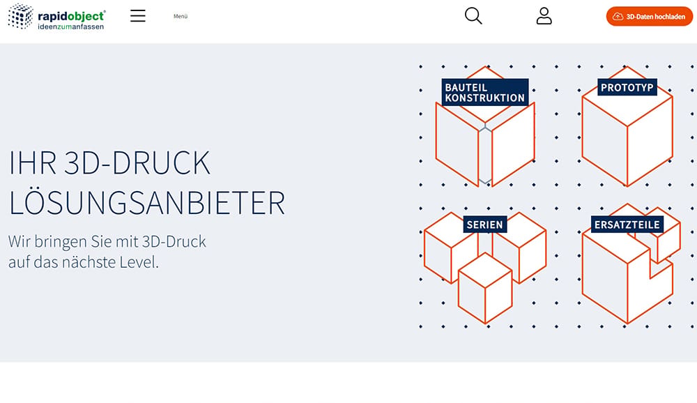 Bild von 3D-Druck-Dienstleister / 3D-Drucken lassen /3D-Druck online: Rapidobject