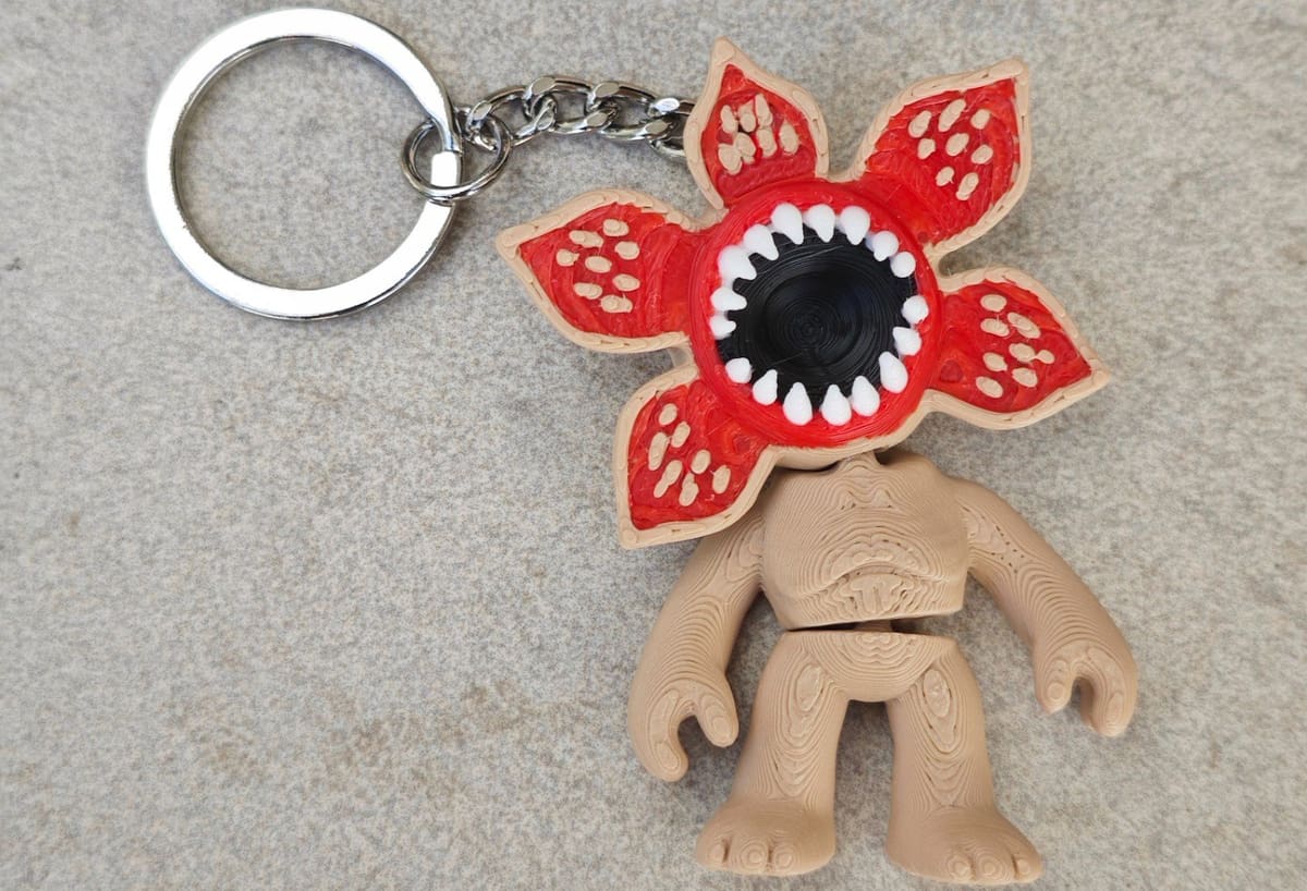 Image of: 8. Demogorgon Keychain