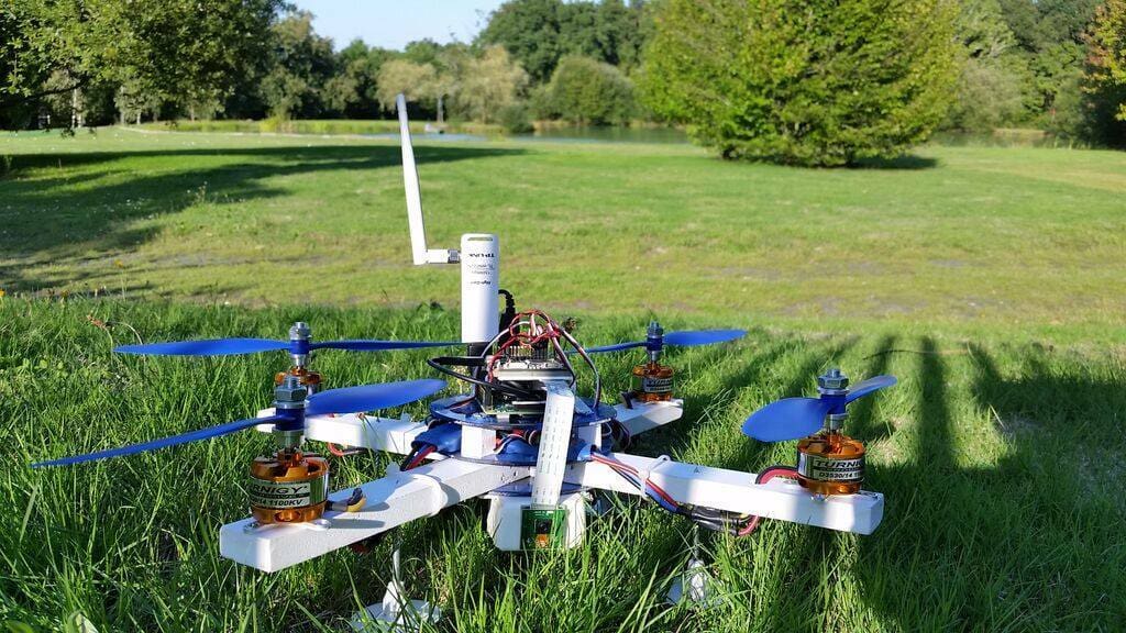 A home-built Raspberry Pi drone