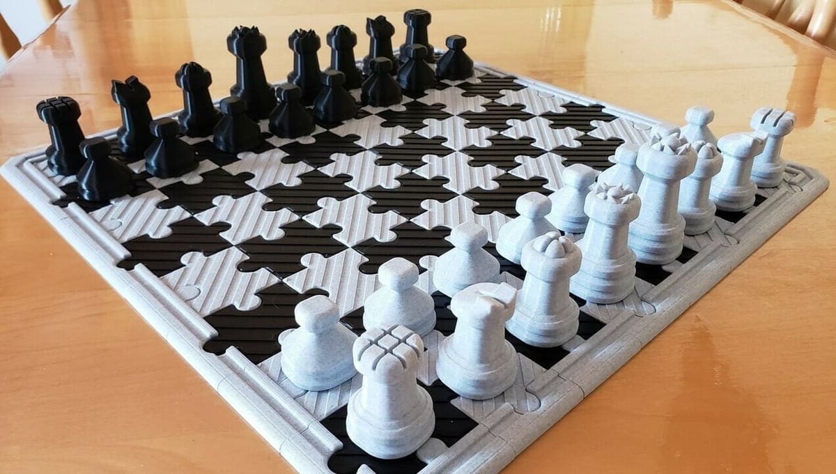 An effortless jigsaw puzzle