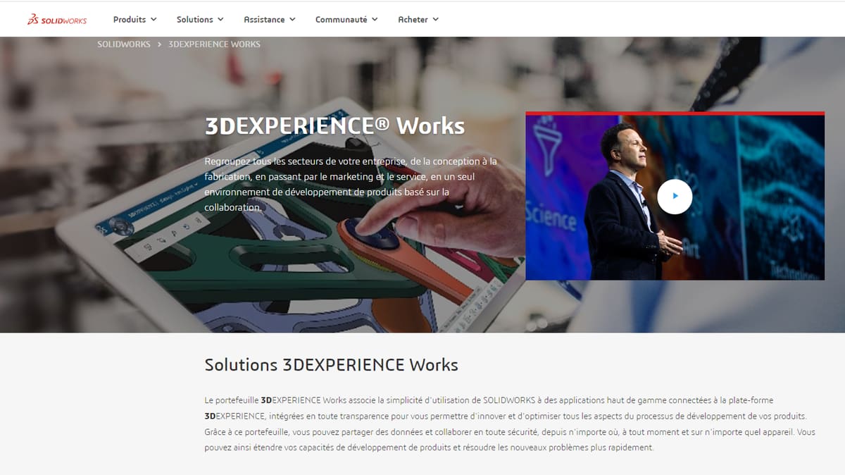 Photo de Télécharger SolidWorks gratuit: 3DExperience SolidWorks