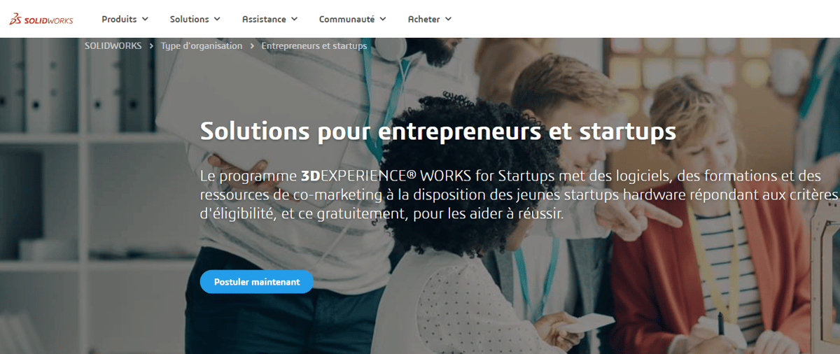 Photo de Télécharger SolidWorks gratuit: 3DExperience pour les entrepreneurs et les startups