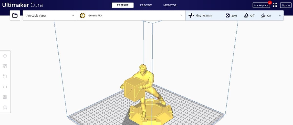 Ultimaker's Cura slicer is a tried and tested favorite