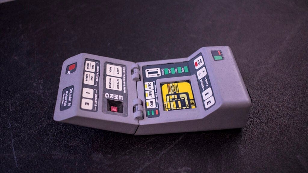 This tricorder is detecting printable lifeforms