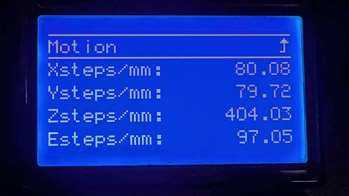 A stepper motor must be controlled with the correct steps/mm to work properly