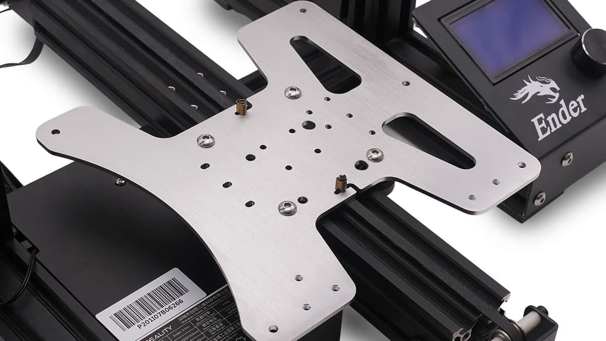 Imagen de Mejoras Creality Ender 3 (V2/Pro/Max): Placa modular del carro en Y V3.0