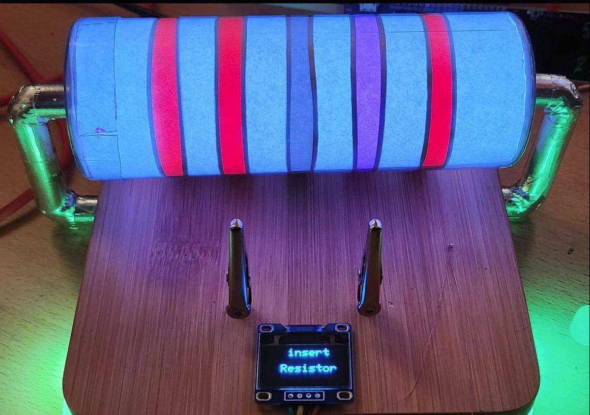 Image of Cool Arduino Projects: Resistor-Reading Desk Lamp