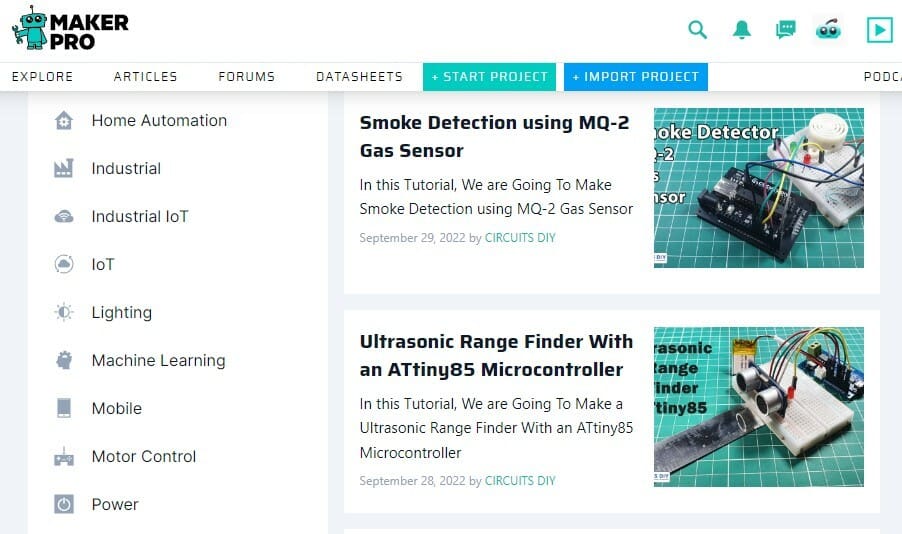 Tutorials, projects, podcasts and more