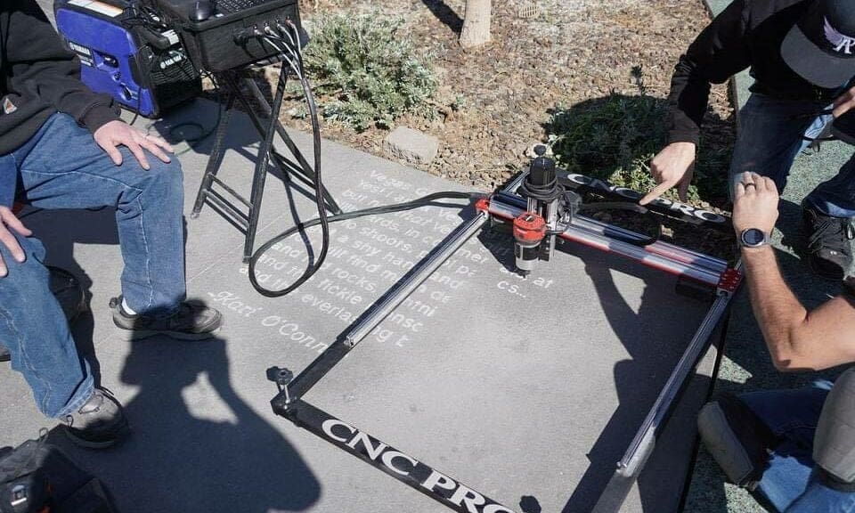 Now to just engrave our anniversary date in the driveway so we won't get yelled at again