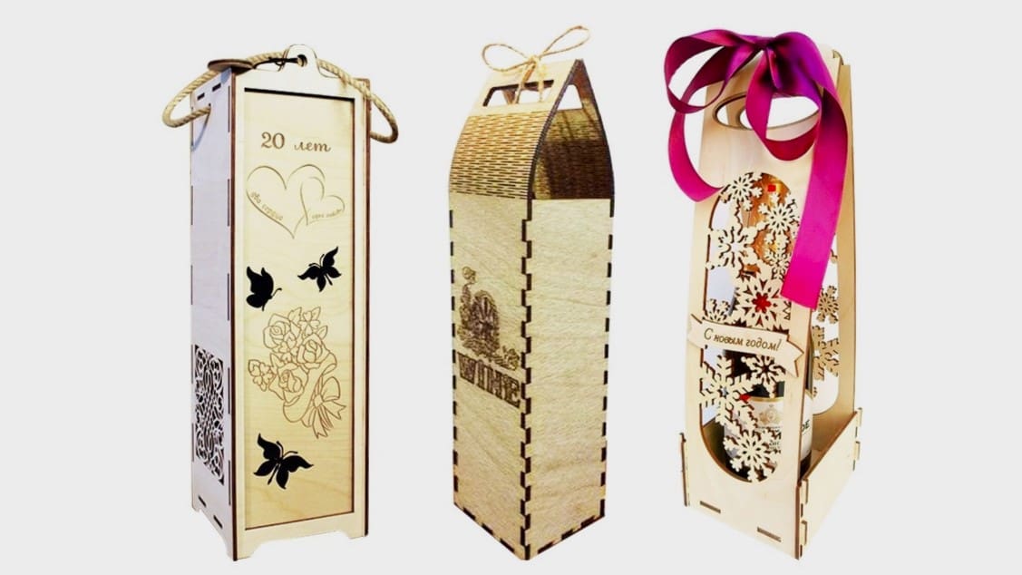 Bild von: 3. Flaschen-Geschenkboxen