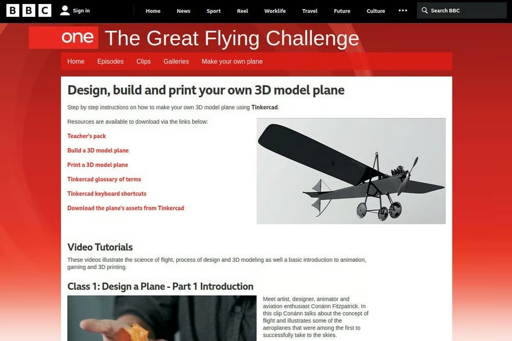 Make your own plane from scratch!