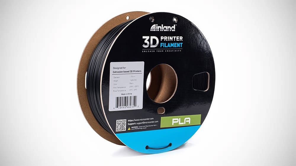 Image of Best PLA Filament Brands: Micro Center Inland PLA